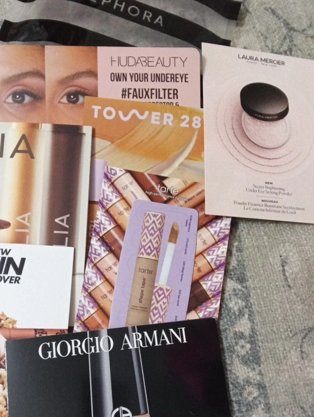 Concealer Heaven! Set Of  11 Samples Name Brand